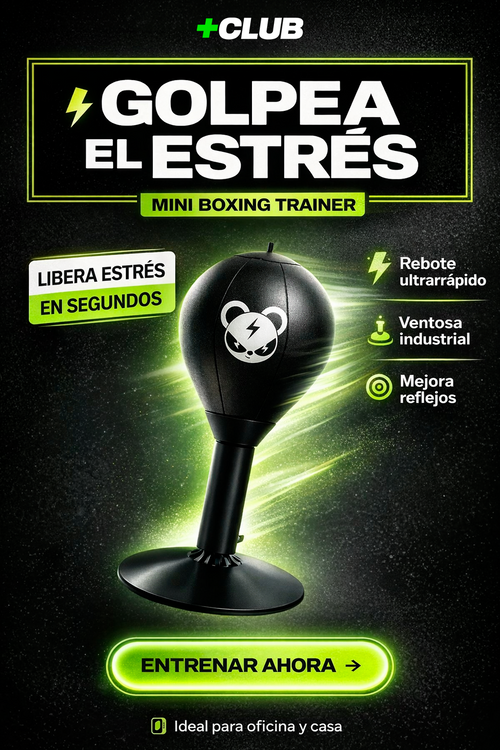 Pera De Boxeo Con Ventosa / Stress Punch